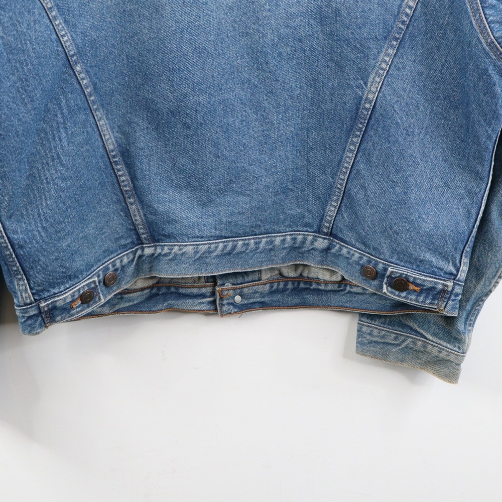 Vintage 90s Streetwear Southwestern Denim Jacket - Picture 7 of 8